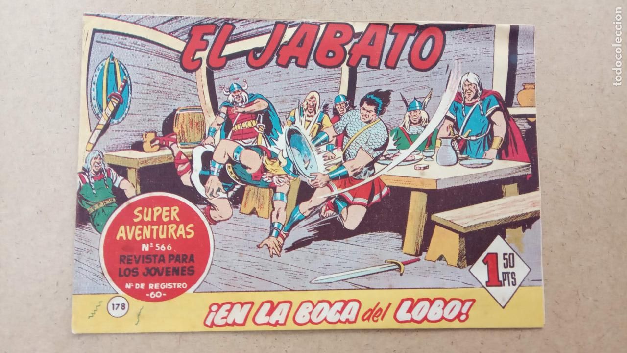 Tebeos: EL JABATO ORIGINAL N&ordm; 1783 - Foto 1