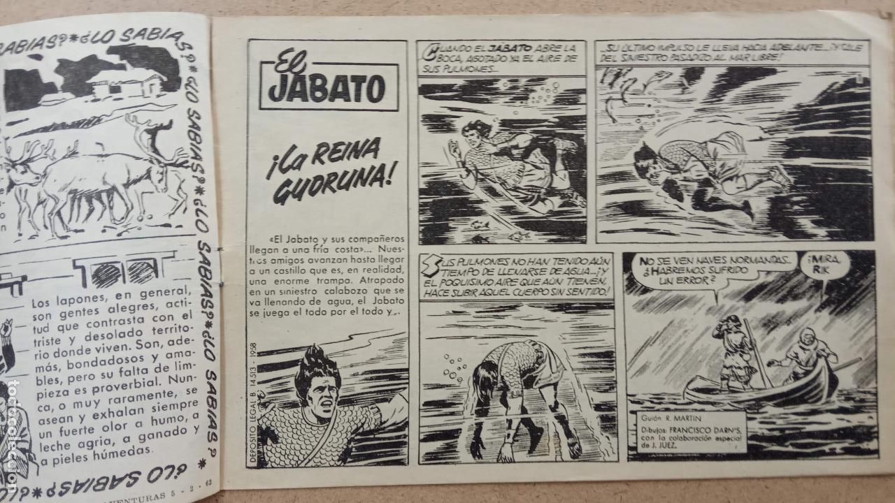 Tebeos: EL JABATO ORIGINAL N&ordm; 173 - Foto 2