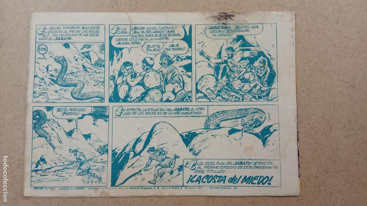 Tebeos: EL JABATO ORIGINAL N&ordm; 170 - Foto 5
