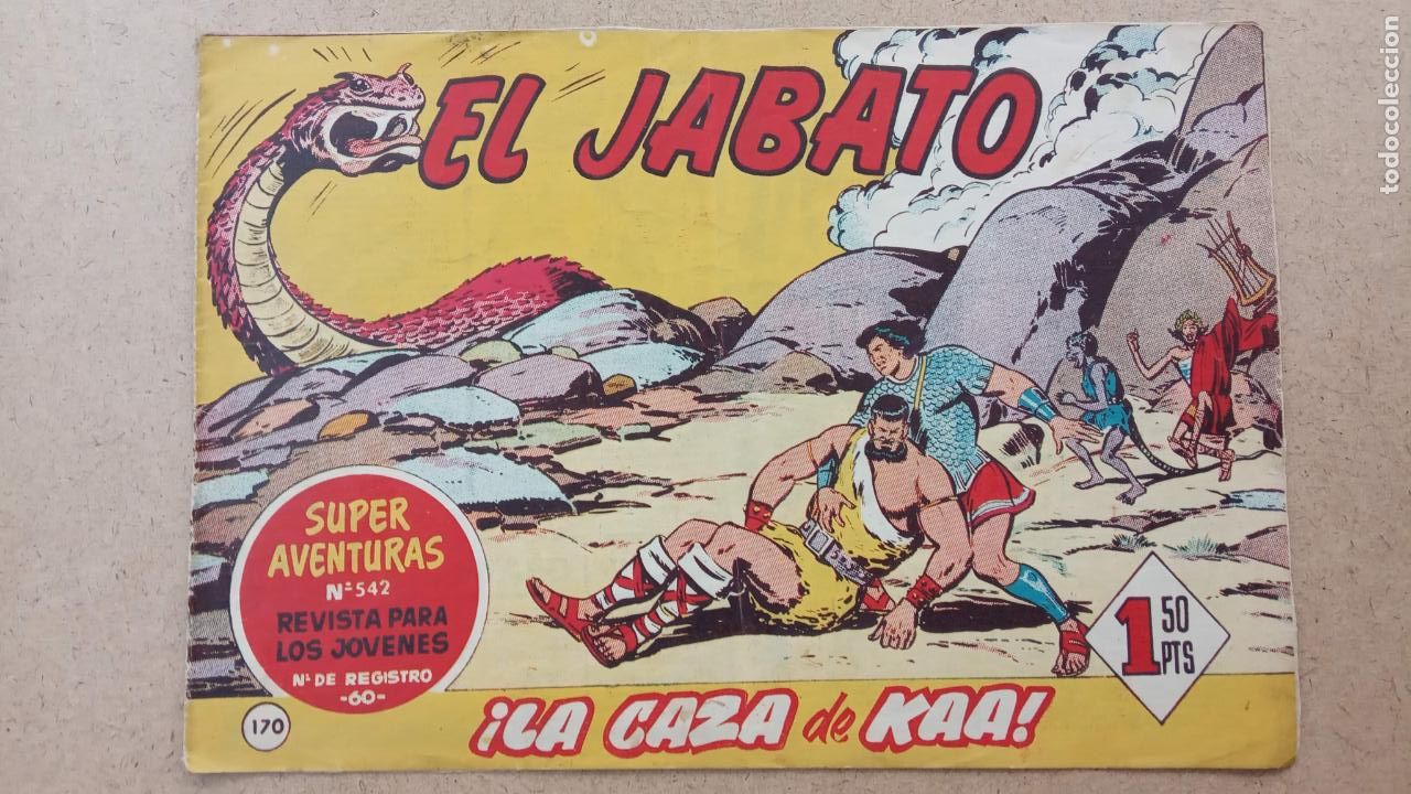 Tebeos: EL JABATO ORIGINAL N&ordm; 170 - Foto 1