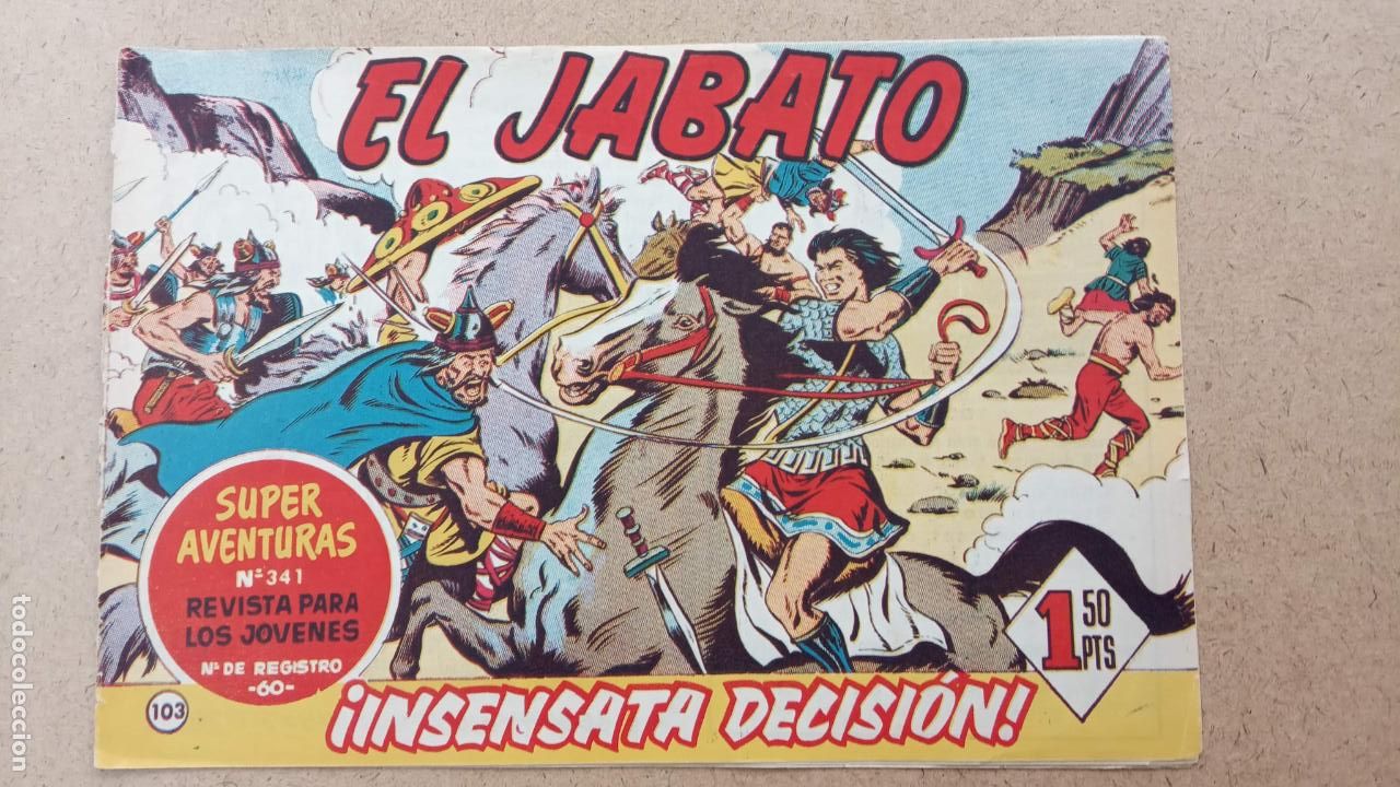 Tebeos: EL JABATO ORIGINAL N&ordm; 103 - Foto 1
