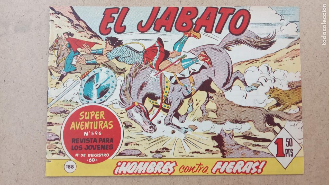 Tebeos: EL JABATO ORIGINAL N&ordm; 188 - Foto 1