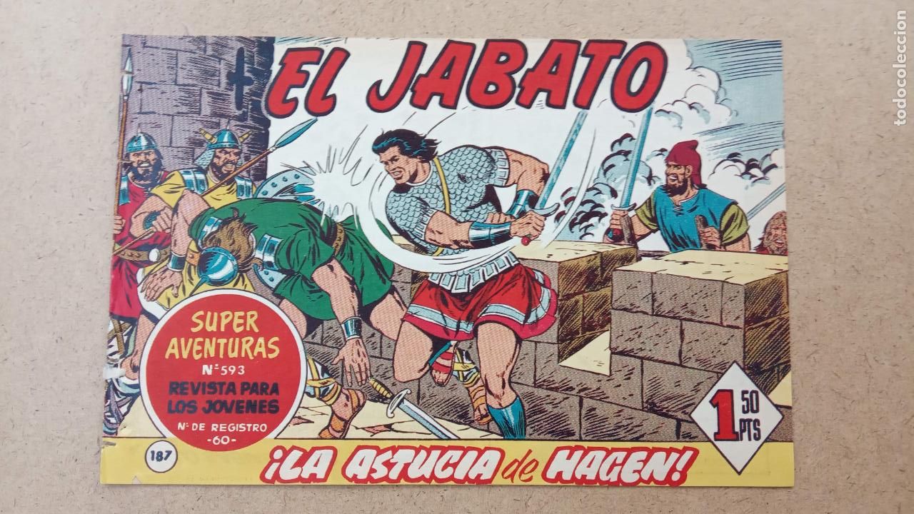 Tebeos: EL JABATO ORIGINAL N&ordm; 187 - Foto 1