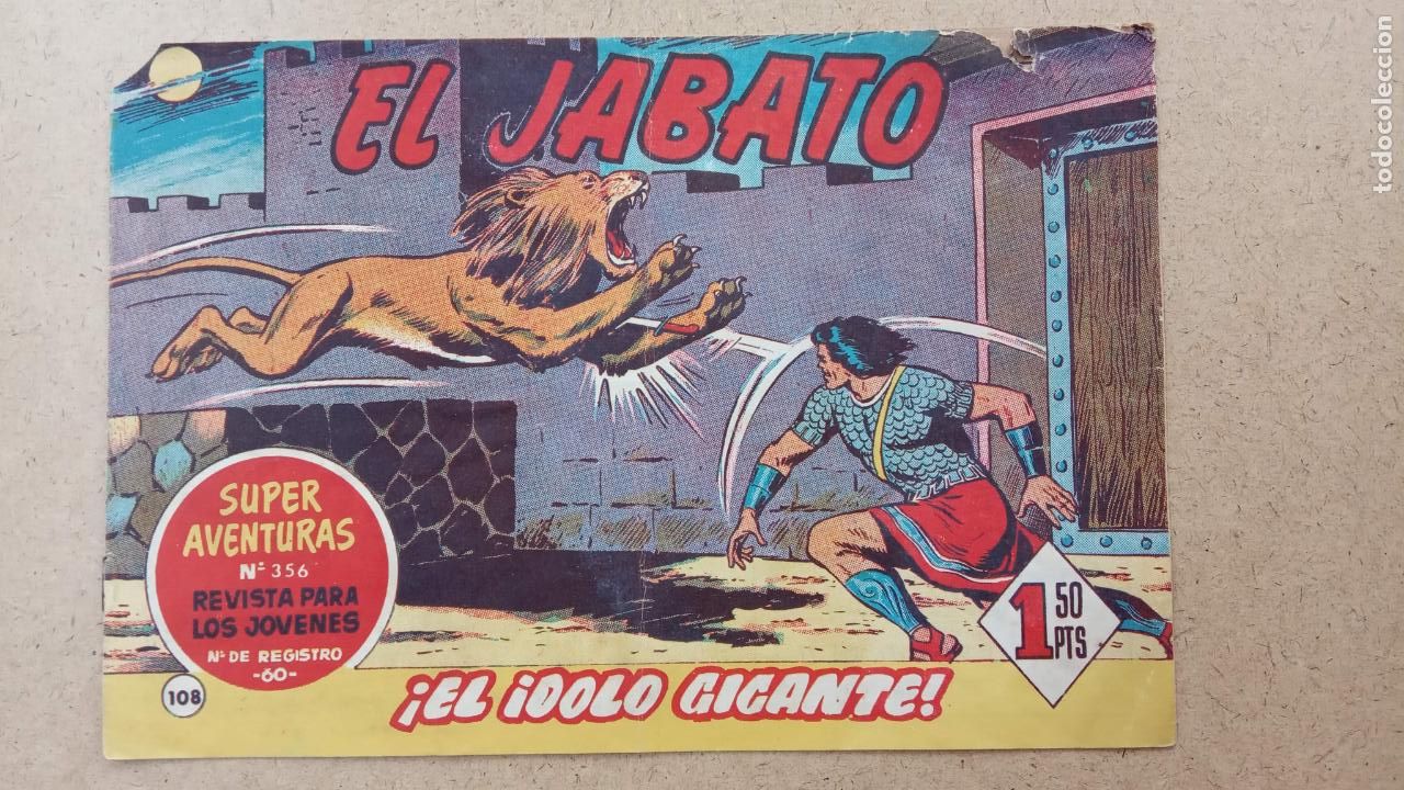 Tebeos: EL JABATO ORIGINAL N&ordm; 108 - Foto 1