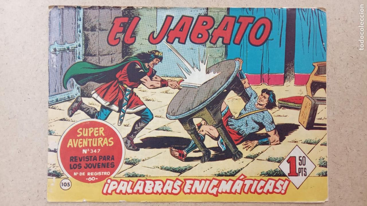 Tebeos: EL JABATO ORIGINAL N&ordm; 105 - Foto 1
