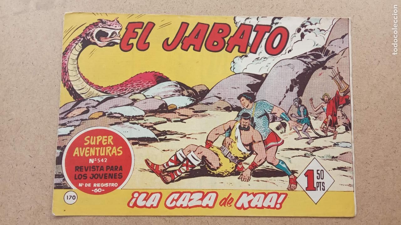 Tebeos: EL JABATO ORIGINAL N&ordm; 170 - Foto 1
