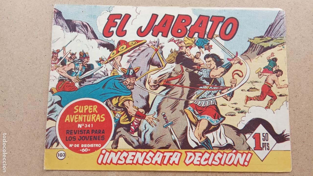 Tebeos: EL JABATO ORIGINAL N&ordm; 103 - Foto 1