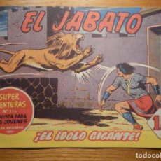 Tebeos: COMIC - EL JABATO - NÚMERO, Nº 108 ¡EL IDOLO GIGANTE! - BRUGUERA, SUPER AVENTURAS 356 ORIGINAL