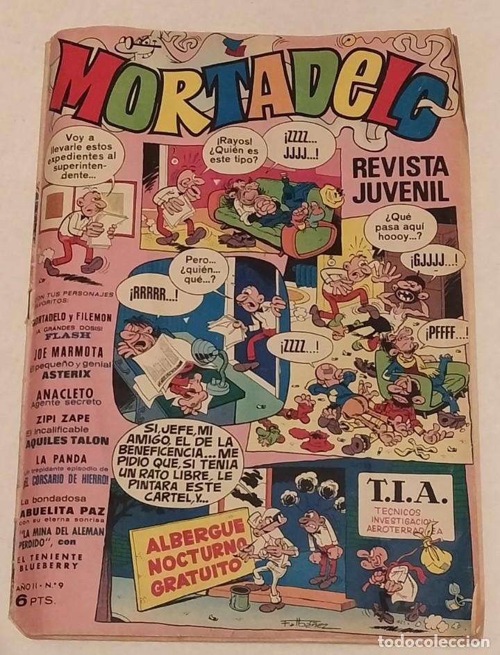Tebeos: MORTADELO N&ordm; 9 - ED. BRUGERA - A&Ntilde;O 1971 - Foto 1
