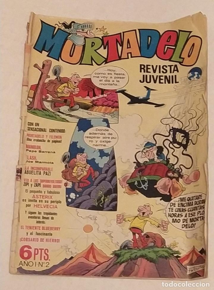 Tebeos: MORTADELO N&ordm; 2 - ED. BRUGERA - A&Ntilde;O 1970 - Foto 1