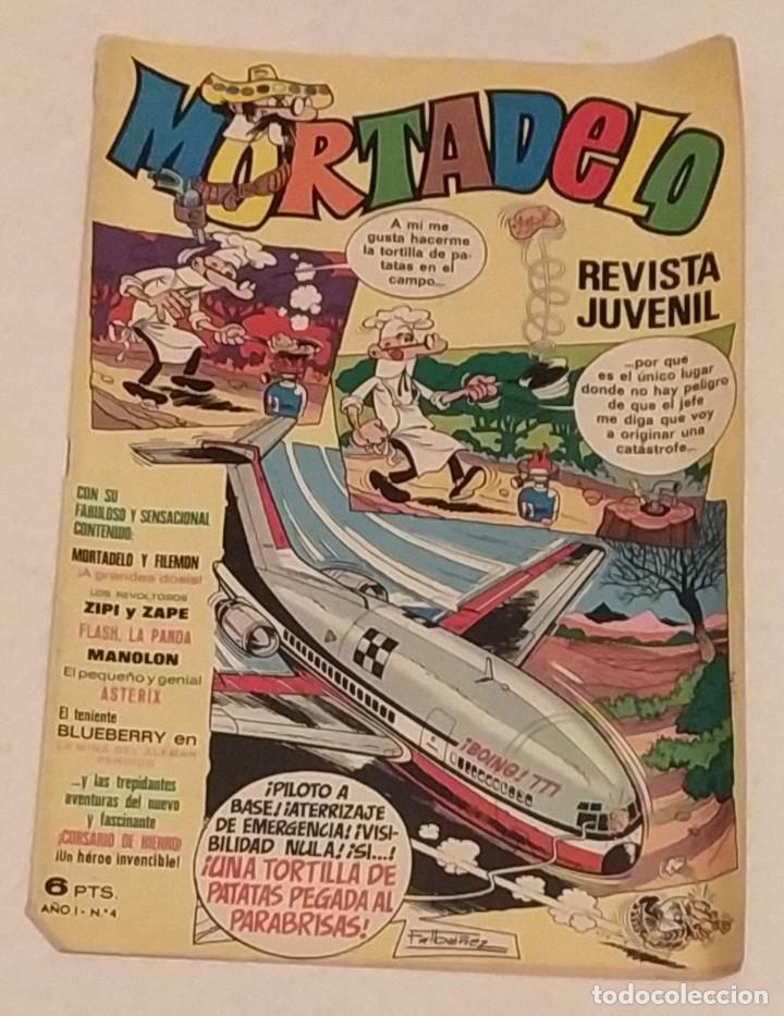 Tebeos: MORTADELO N&ordm; 4 - ED. BRUGERA - A&Ntilde;O 1970 - Foto 1