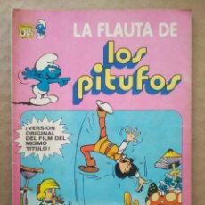 Tebeos: COLECCIÓN OLÉ! N°1: LA FLAUTA DE LOS PITUFOS, POR PEYO Y DELPORTE (BRUGUERA, 1982). 3ª EDICIÓN.