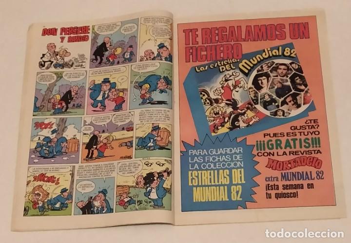 Tebeos: MORTADELO N&ordm; 595 - ED. BRUGUERA - A&Ntilde;O 1982 - Foto 2