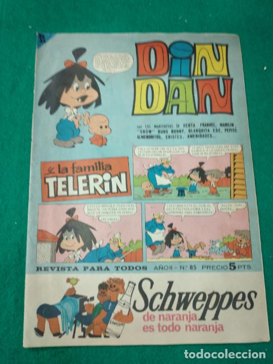 Tebeos: DIN DAN N&ordm; 85. EDITORIAL BRUGUERA - Foto 1