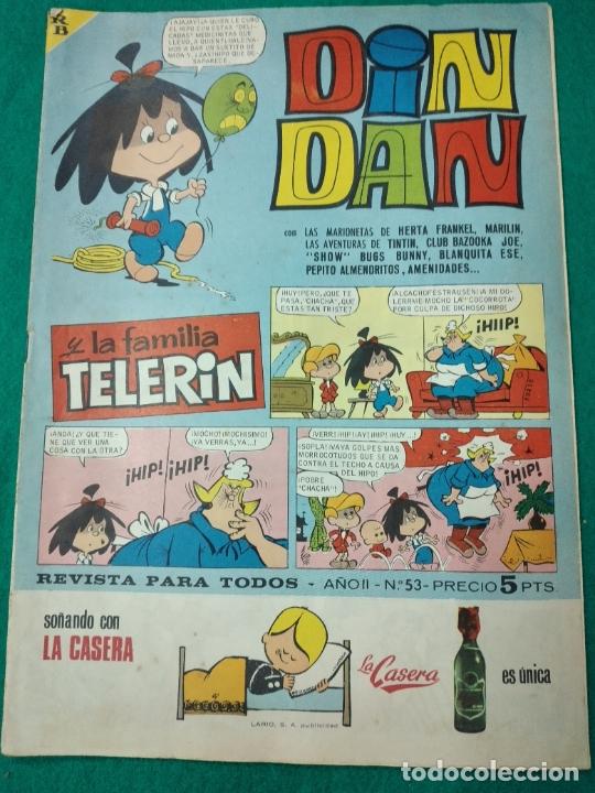 Tebeos: DIN DAN N&ordm; 53. EDITORIAL BRUGUERA - Foto 1