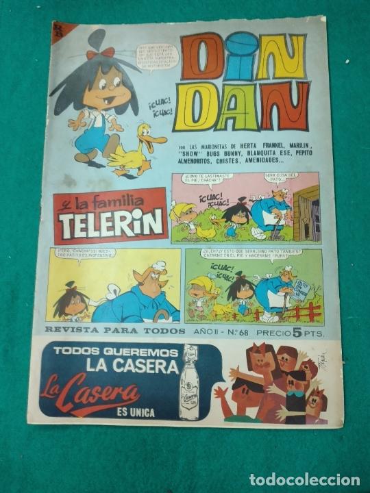 Tebeos: DIN DAN N&ordm; 68. EDITORIAL BRUGUERA - Foto 1