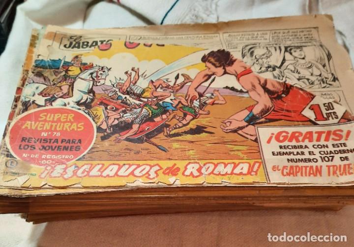 Tebeos: Lote 123 comics EL JABATO, Originales - Foto 3