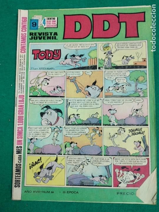 Tebeos: DDT N&ordm; 84. EDITORIAL BRUGUERA. - Foto 1
