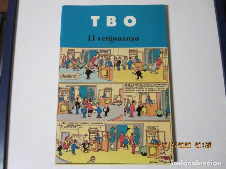 Tebeos: T B O EL VERGONZOSO EDICIONES B - Foto 1
