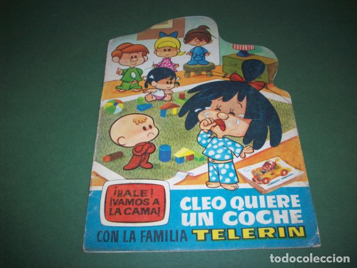 Tebeos: CUENTOS TROQUELADOS VAMOS A LA CAMA N&ordm; 9 - CLEO QUIERE UN COCHE . BRUGUERA 1965