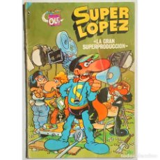 Tebeos: SUPER LOPEZ Nº 9 / LA GRAN SUPERPRODUCCIÓN / COLECCION OLÉ / BRUGUERA 1986 (JAN). Lote 245594365