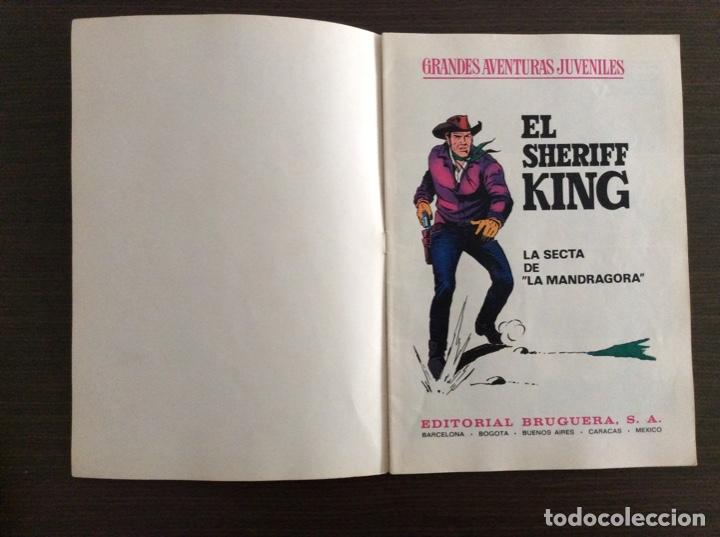 Tebeos: EL SHERIFF KING Numero 30 La Secta de La Mandragora - Foto 2