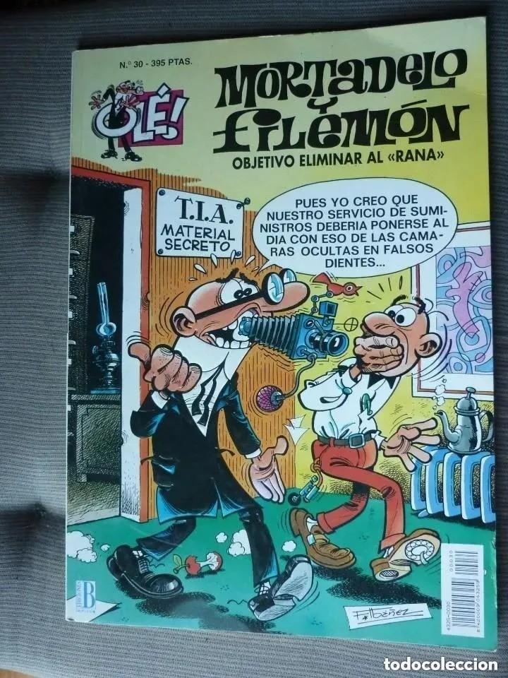 Tebeos: MORTADELO Y FILEMON - OL&Eacute; N&ordm; 30 . EDICIONES B - Foto 1