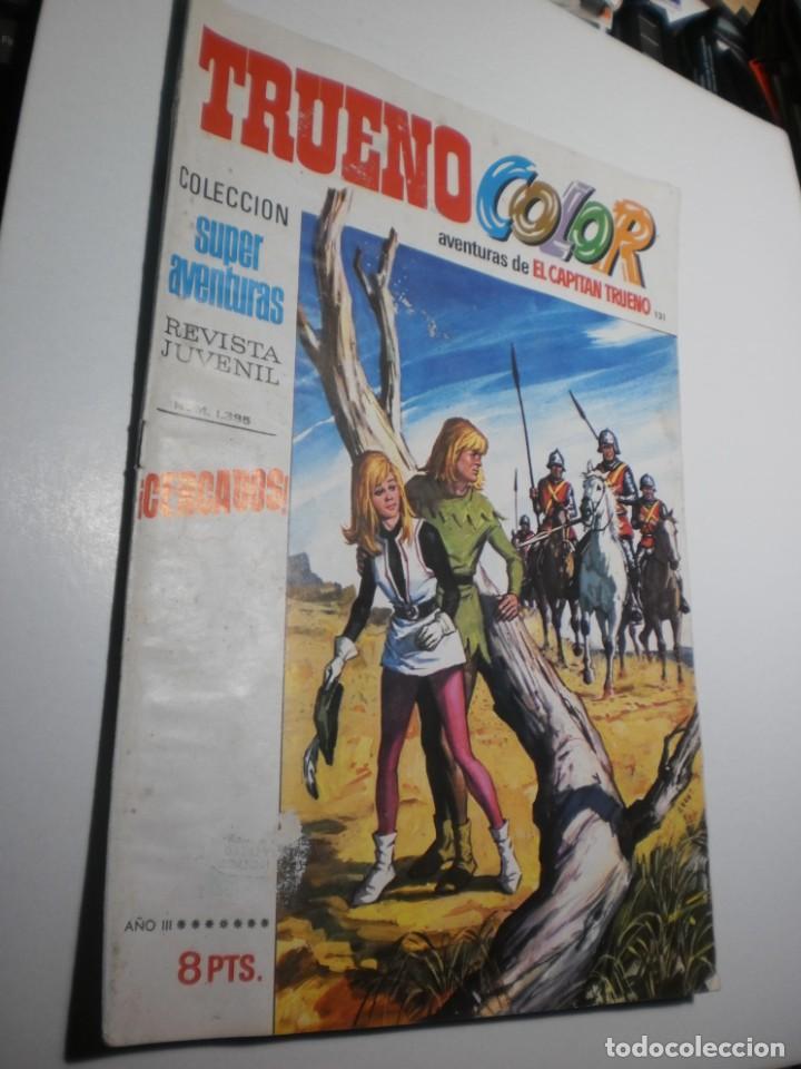 Tebeos: trueno color n&ordm; 131 a&ntilde;o III 1971 (en estado normal, leer)
