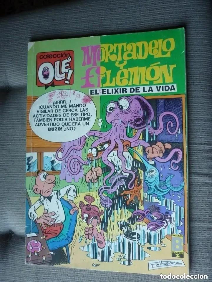 Tebeos: MORTADELO Y FILEMON - EL ELIXIR DE LA VIDA 99 -M 65 - OL&Eacute; - EDICIONES B - Foto 1