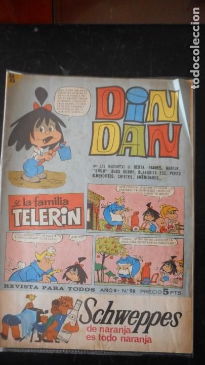 Tebeos: DIN DAN N&ordm; 98 / C-10 - Foto 1
