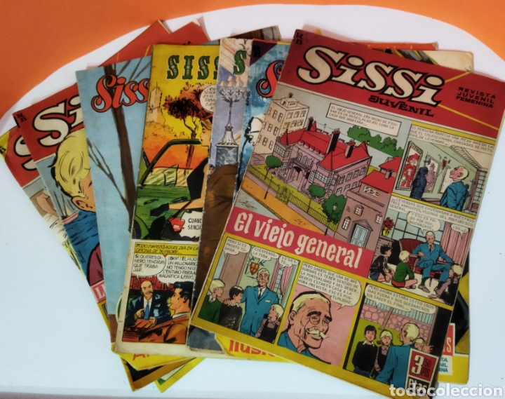 Tebeos: Lote de 7 C&oacute;mics Sissi a&ntilde;os 60. - Foto 1
