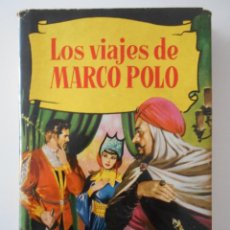 Tebeos: LOS VIAJES DE MARCO POLO. COLECCION HISTORIAS. EDITORIAL BRUGUERA, 3ª EDICION 1958. TAPA DURA CON SO. Lote 248164050