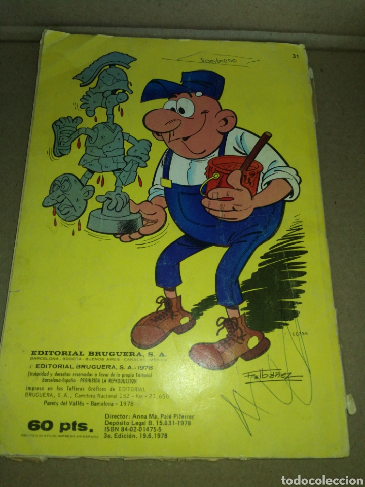 Tebeos: C&Oacute;MIC PEPE GOTERA Y OTILIO, 1978,N&deg;31. - Foto 2