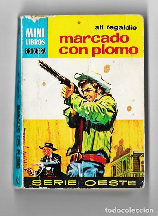 Tebeos: MINI LIBROS OESTE. N&ordm; 596. MARCADO CON PLOMO. tipo pulga - Foto 1