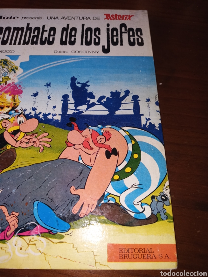Tebeos: Ast&eacute;rix El combate de los jefes Pilote 1969 - Foto 3