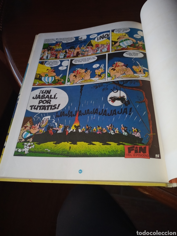Tebeos: Ast&eacute;rix El combate de los jefes Pilote 1969 - Foto 9
