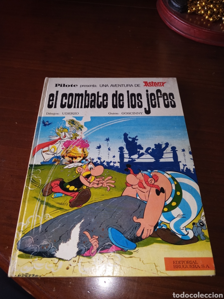 Tebeos: Ast&eacute;rix El combate de los jefes Pilote 1969 - Foto 1