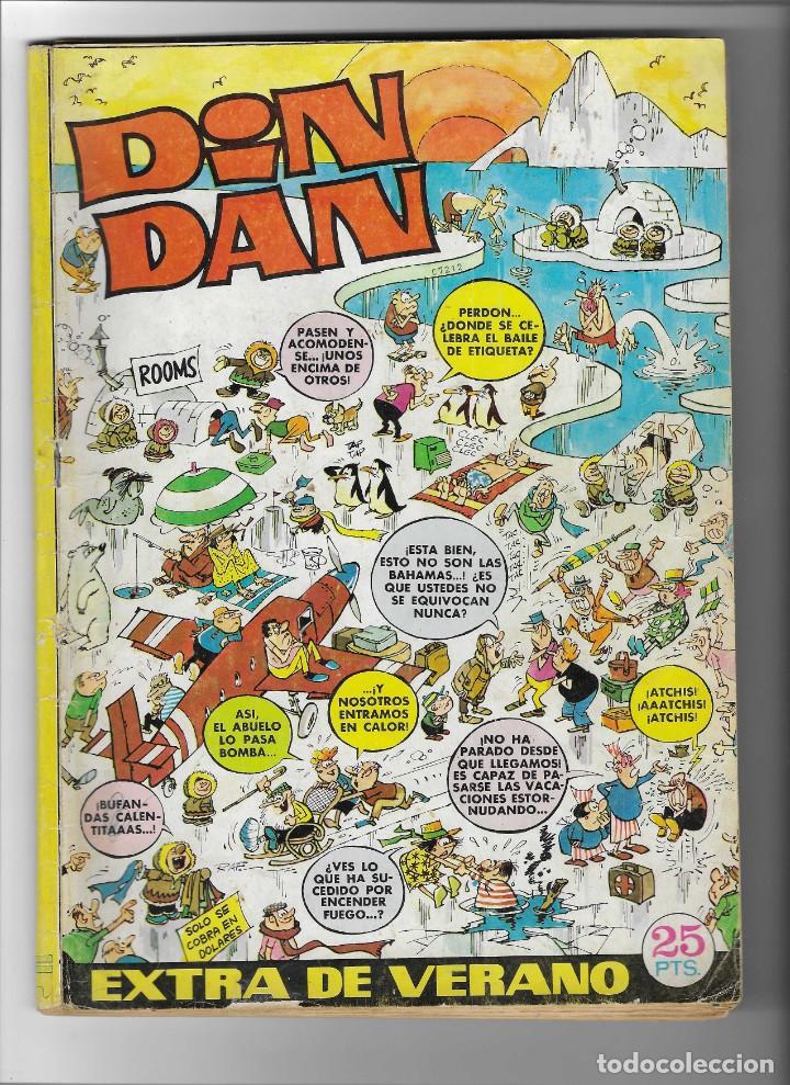 Tebeos: DIN DAN -- EXTRA DE VERANO 1972 - Foto 1