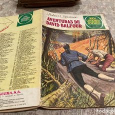 Tebeos: JOYAS LITERARIAS JUVENILES Nº 82 AVENTURAS DE DAVID BALFOUR 3ª EDICION 1979 - EDITORIAL BRUGUERA