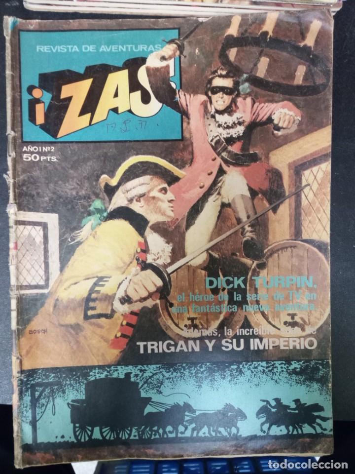 Tebeos: Revista de Aventuras &iexcl;Zas! N&ordm; 2