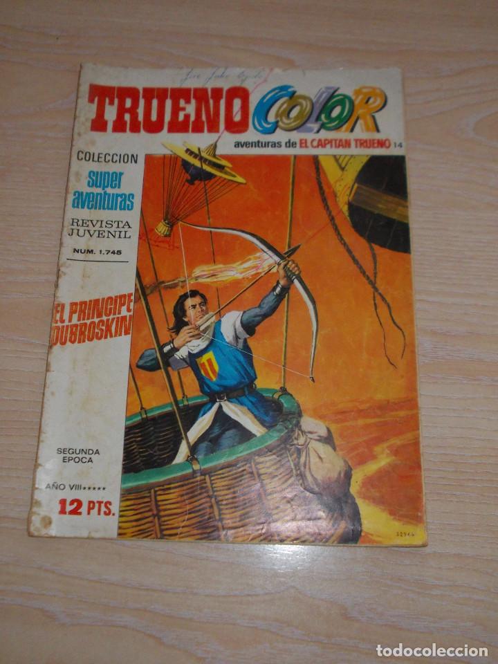 Tebeos: Trueno Color n&ordm; 14. Coleccion Superaventuras n&ordm; 1745. Segunda Epoca. Bruguera
