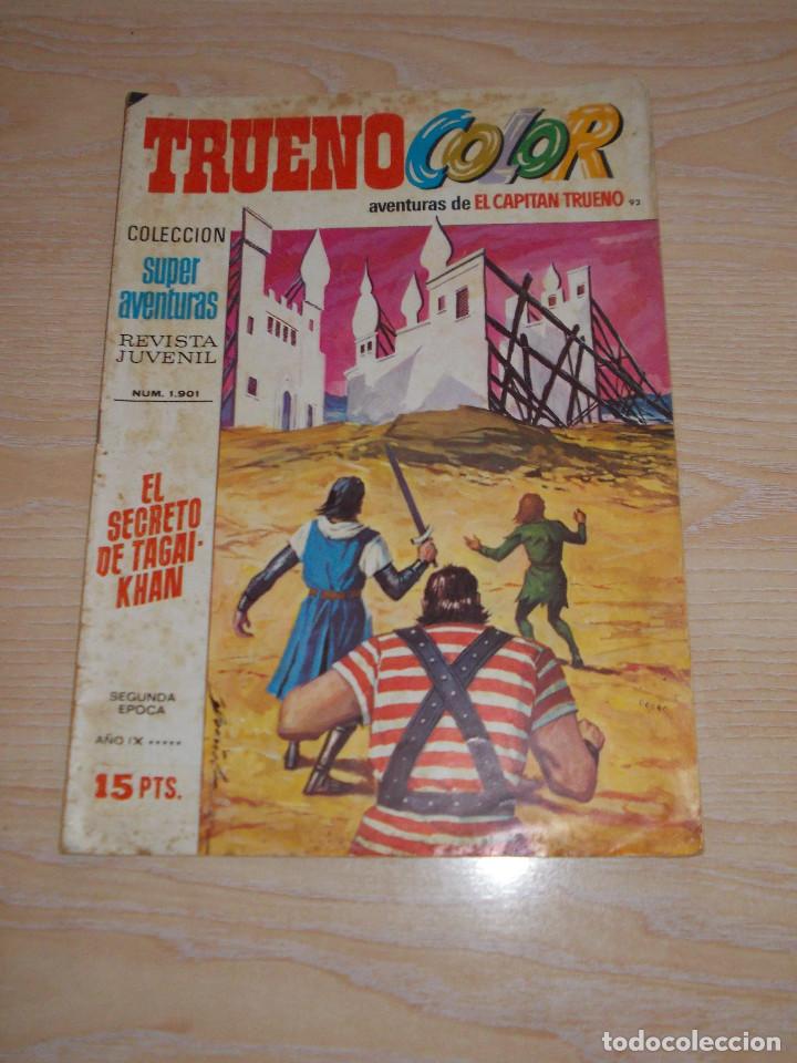 Tebeos: Trueno Color n&ordm; 92. Coleccion Superaventuras n&ordm; 1901. Segunda Epoca. Bruguera