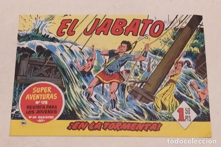 Tebeos: FACSIMIL EL JABATO N&ordm; 40 EDICIONES B.- EN LA TORMENTA - Foto 1