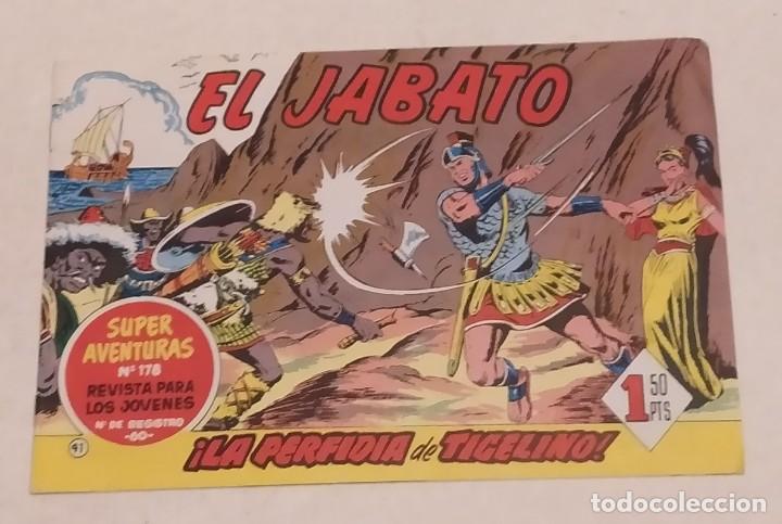 Tebeos: FACSIMIL EL JABATO N&ordm; 41 EDICIONES B.- LA PERFIDIA DE TICELINO - Foto 1
