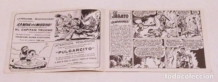 Tebeos: FACSIMIL EL JABATO N&ordm; 3 EDICIONES B.- GLADIADORES - Foto 2