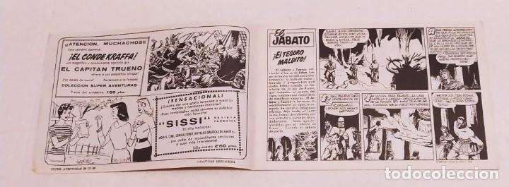 Tebeos: FACSIMIL EL JABATO N&ordm; 11 EDICIONES B.- EL TESORO MALDITO - Foto 2