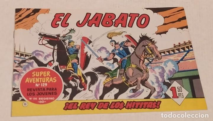Tebeos: FACSIMIL EL JABATO N&ordm; 19 EDICIONES B.- EL REY DE LOS HITITAS - Foto 1