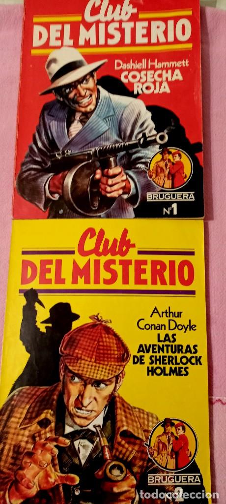 Tebeos: Comics club del misterio N, 1 y 2 s. holmes nuevos bruguera libreto