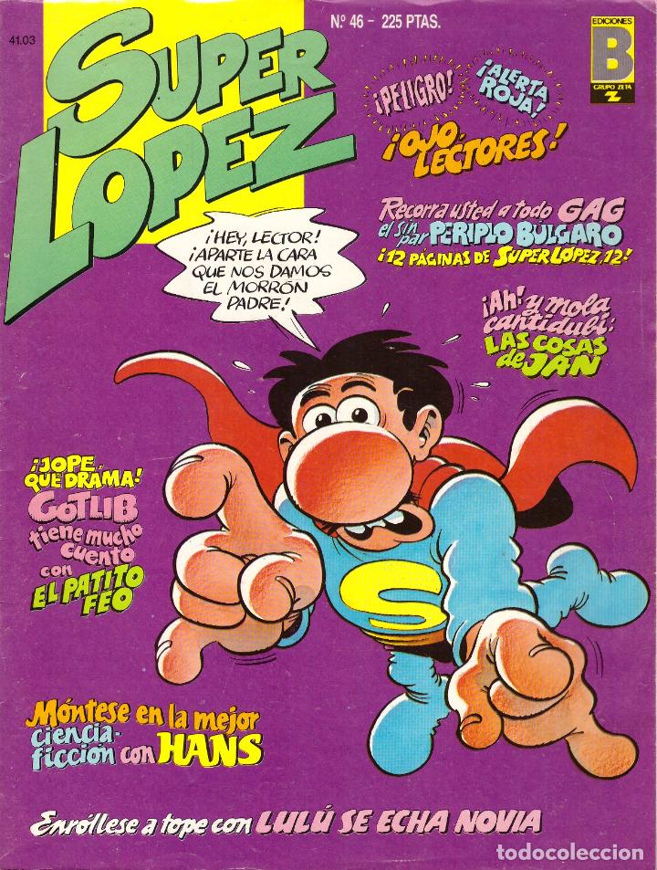 Tebeos: Comic Super Lopez, n&ordm; 46 - Ediciones B - Foto 1