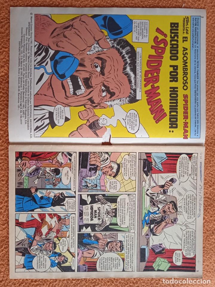 Tebeos: SPIDER-MAN 7 BRUGUERA DE RETAPADO - Foto 2